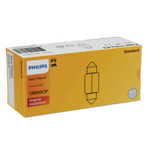 Philips pære T15x43 Festoon 10 pakning
