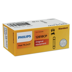 Philips pære T6,2x27 Festoon 10 pakning