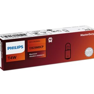 Philips T4W MasterDuty halogenpære 10 pakning