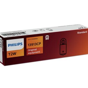Philips T2W - T3W pære 10 pakning