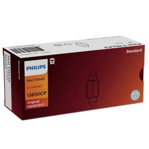 Philips pære T15x43 Festoon 10 pakning