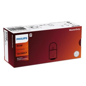 Philips R5W MasterDuty Parkeringslyspære bak 10 pakning
