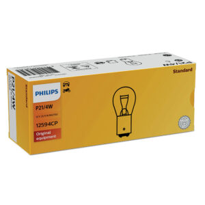 Philips pære P21/4W P21W 10 pakning