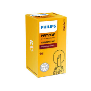Philips pære PWY24W HiPerVision (amber)