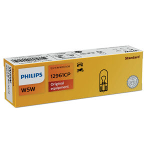 Philips pære W5W Wedge Base 10 pakning