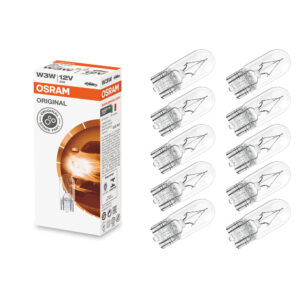 Osram Glassokkel W3W halogenpærer