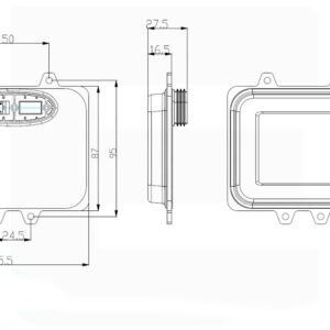 Lumen xenonballast som Hella – produktbilde