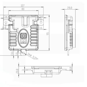 Lumen xenonballast til BMW – produktbilde
