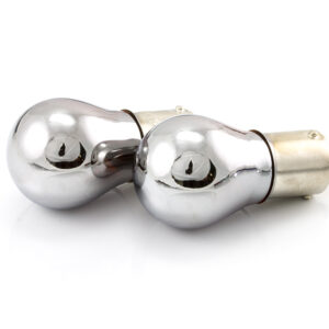 Lumen Blinklyspære Chrome – produktbilde