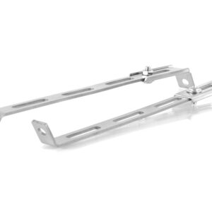 Lumen støttestag 2 stk blank – produktbilde