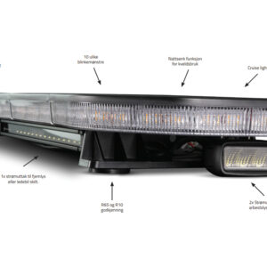 Lumen Alert Advanced 76 cm blå – produktbilde