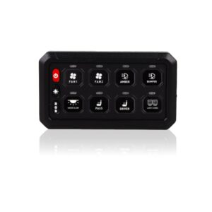 Lumen 8 bryterpanel med strømfordeling – produktbilde