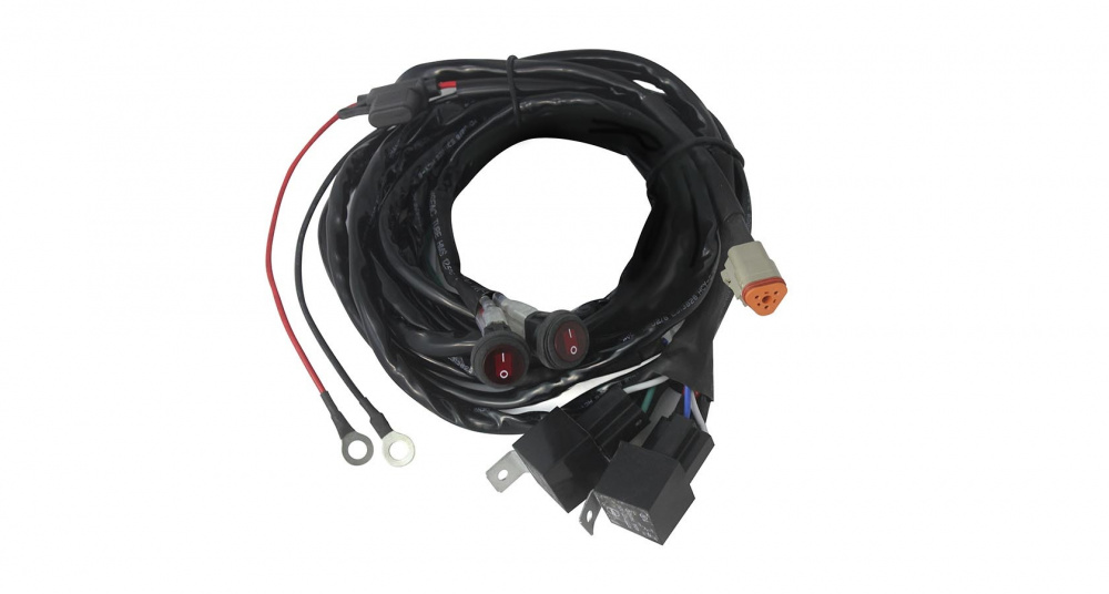 Ledningsnett med 2stk 3 polet DT kontakter til ekstralys