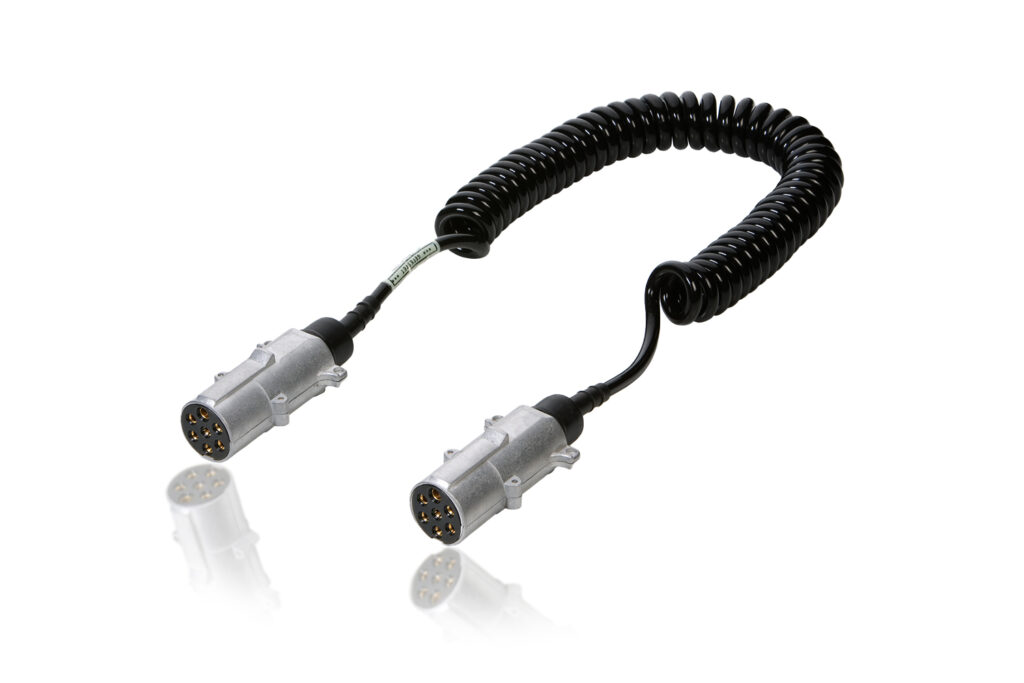 Vignal Tilhengerkabel 7 pin med metall kontakt