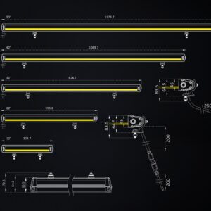 Strands Siberia XP SR12 LED-bar – produktbilde