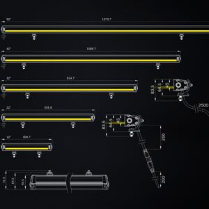 Strands Siberia XP SR22 LED-bar – produktbilde