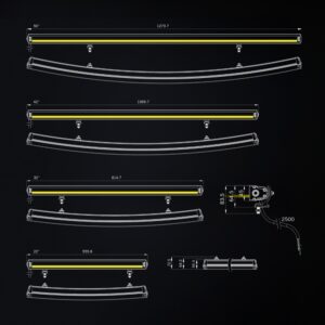 Strands Siberia XP SRC50 LED-bar – produktbilde