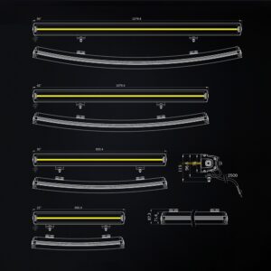 Strands Siberia XP DRC22 LED-bar – produktbilde
