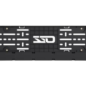 OZZ LP1 LED-bar m/skiltholder (sort) – produktbilde