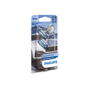 Philips W5W WhiteVision Ultra Halogen pære