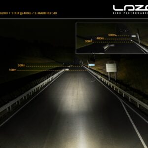 Lazer AIR-55 med varsellys – produktbilde