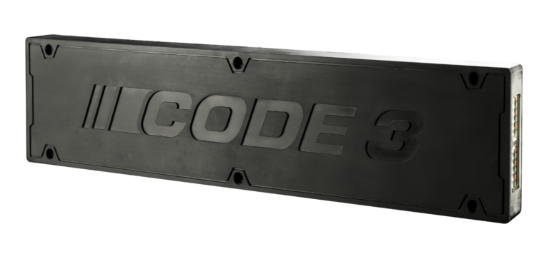 Code3 Skiltplate med innebygget Dual R65
