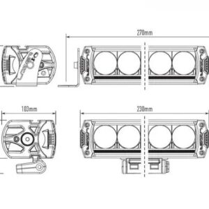 Lazer komplett grillkit Toyota Hilux GR Sport 2024+ – produktbilde