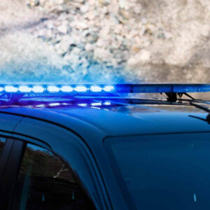 Lumen Alert 142cm LED blå varsellys – produktbilde