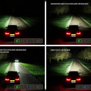 Lazer Linear 18 Smart LED fjernlys – produktbilde