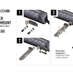 Lazer Skiltbrakett til Glide – produktbilde