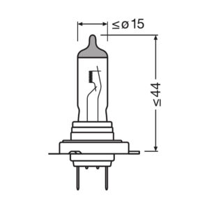 Osram H7 Ultra Life halogenpære – produktbilde