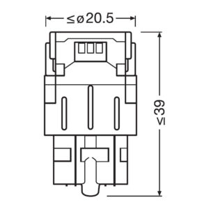 Osram LEDriving SL W21/5W LED pære – produktbilde