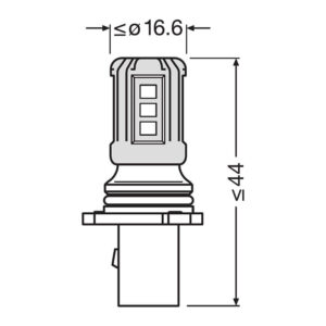 Osram LEDriving SL P13W LED pære – produktbilde