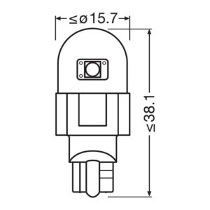 Osram LEDriving SL W16W LED pære – produktbilde