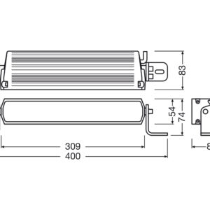 Osram FX250 Kombo Gen2 LED fjernlys – produktbilde