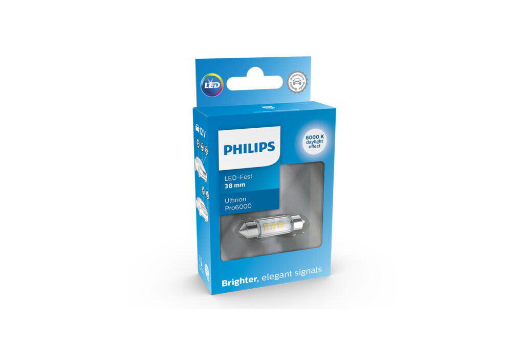 Philips Festoon 38mm LED 6000k