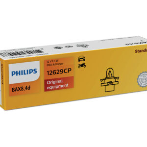 Philips pære BX8,4D Beige Bax 10 pakning