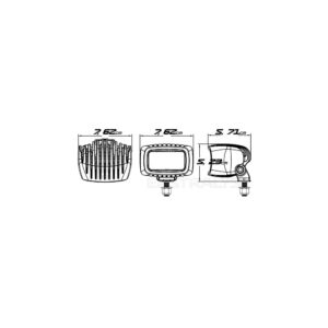 Rigid SRM PRO LED Arbeidslys – produktbilde
