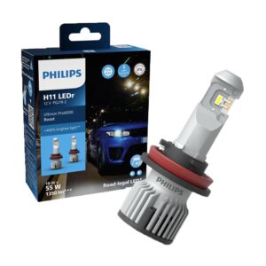 Philips Ultinon Boost H11 godkjente Ledpærer