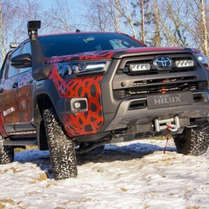 Lazer komplett grillkit Toyota Hilux SR+ Invincible X 2020+