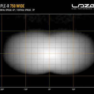 Lazer Triple-R 750 Wide LED fjernlys – produktbilde