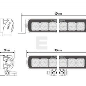 Lazer ST8 EVO LED fjernlys – produktbilde