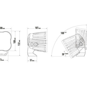 Lazer Utility 80 HD LED arbeidslys – produktbilde