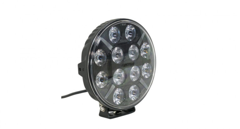 7" LED langlys, 60 Watt IP68 5800 Lumen E-Merket Euro