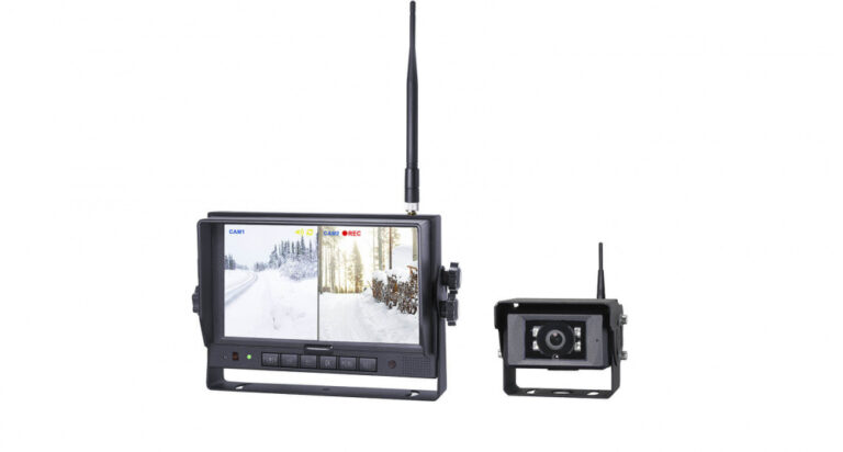 7″ trådløs HD skjerm med ett trådløst HD kamera med varme