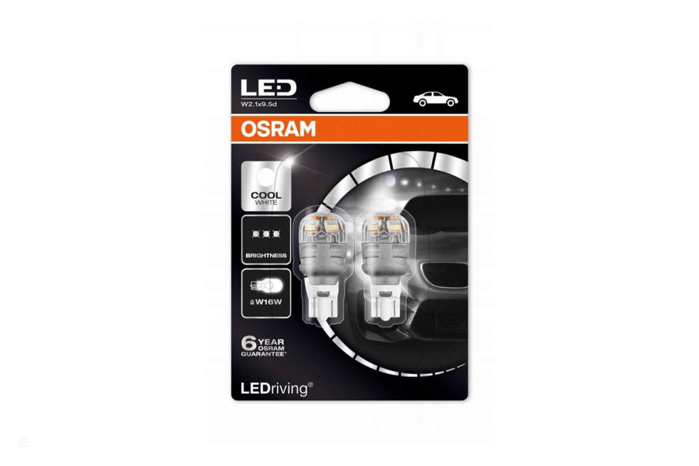Osram W16W LED Kjørelyspære